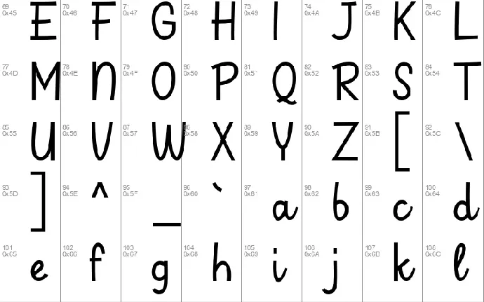 Carrot font