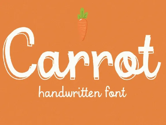 Carrot font