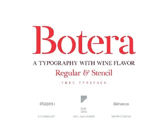 Botera font