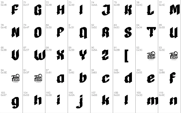 XIKAS font