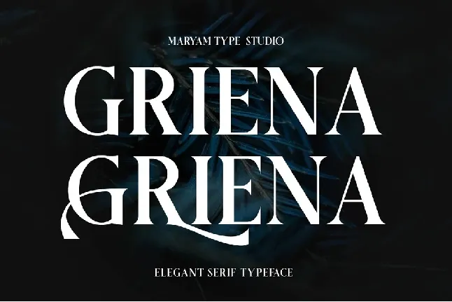 Griena font