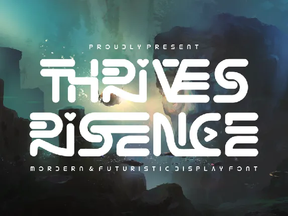 THRIVES RISENCE DEMO font