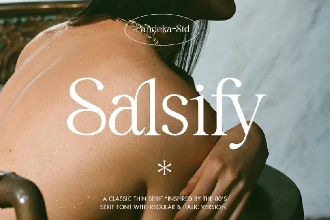 Salsify font