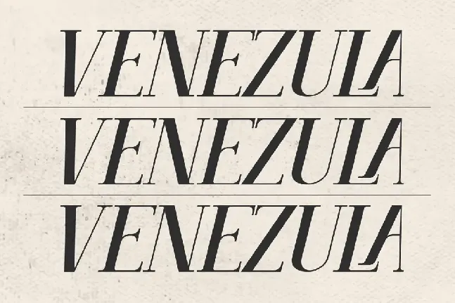 VENEZULA font