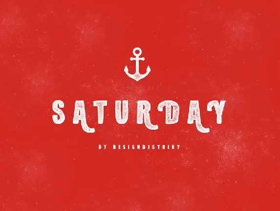 Saturday Typeface font