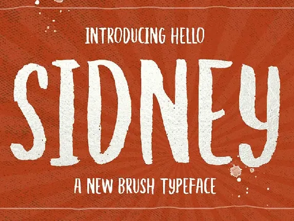 Hello Sidney font