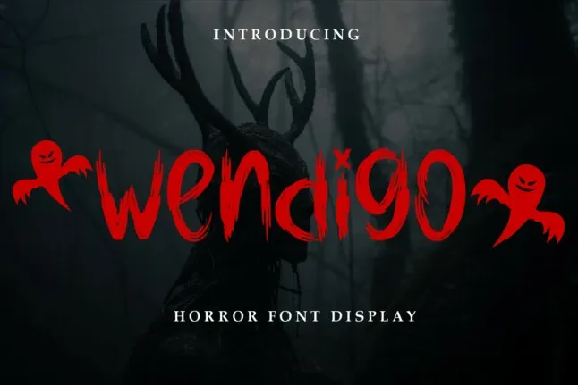 Wendigo Display font