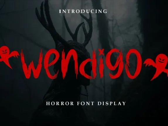 Wendigo Display font