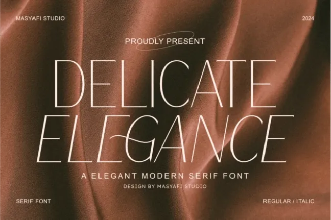 Delicate Elegance font