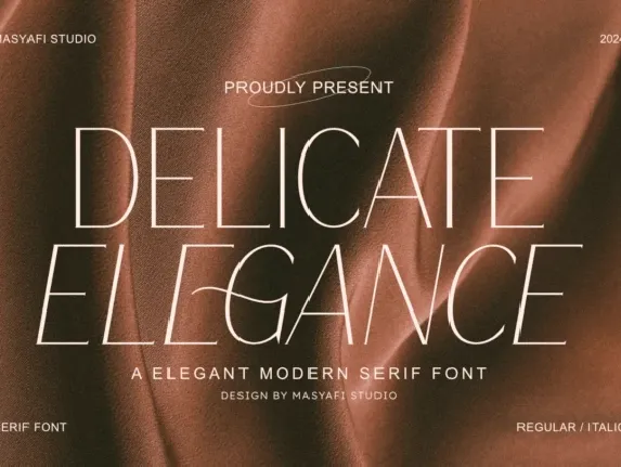 Delicate Elegance font