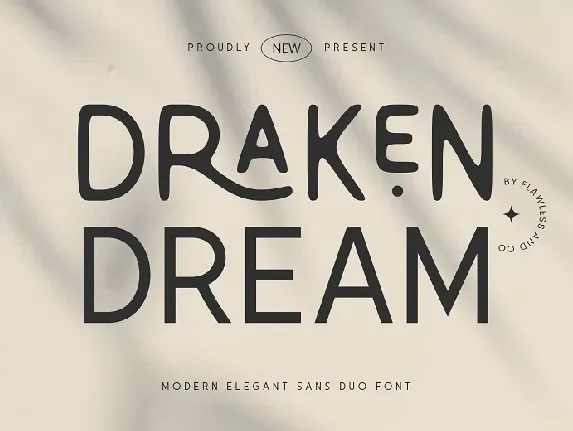 Draken font