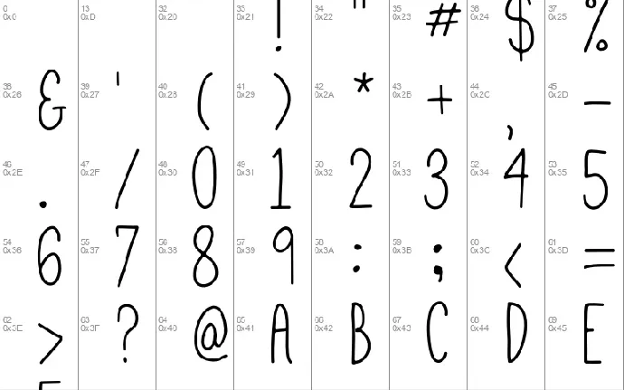 Mathlete font