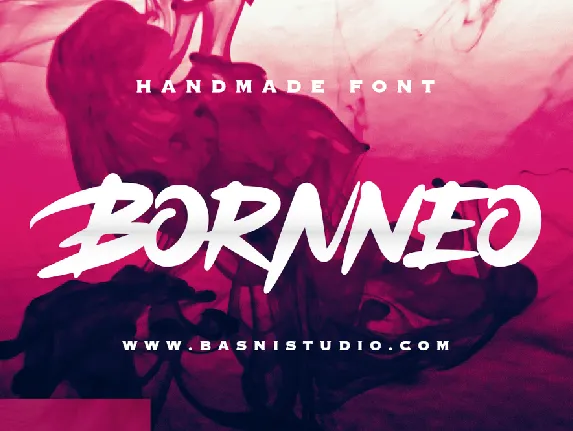 Bornneo font