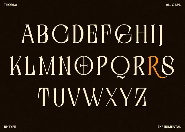 Thorsa font