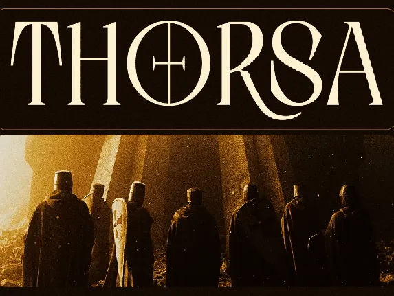 Thorsa font