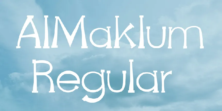 AlMaklum font