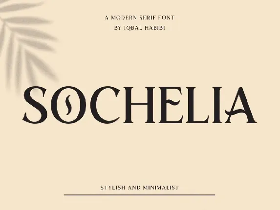 Sochelia font