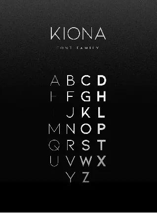 Kiona Family font