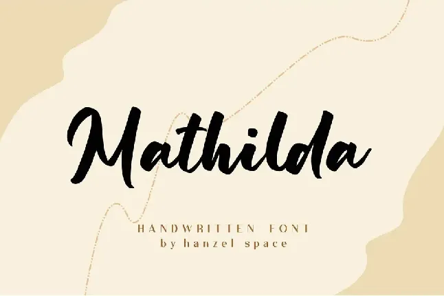 Mathilda font