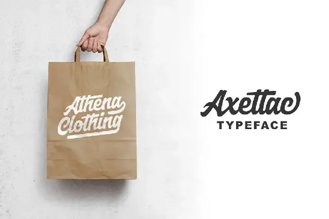 Axettac Script font