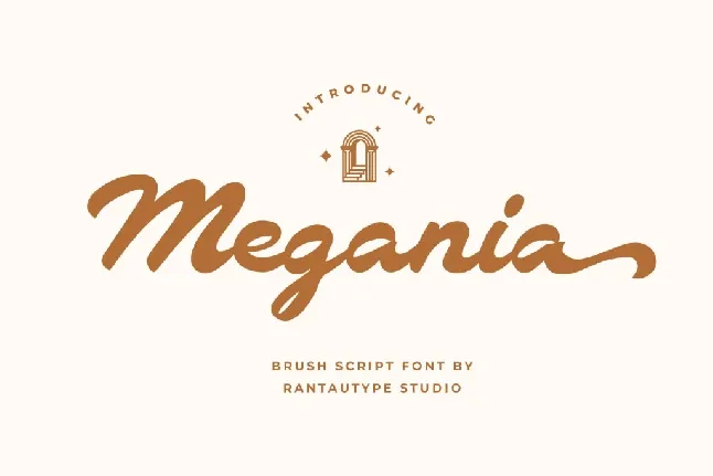 Megania font