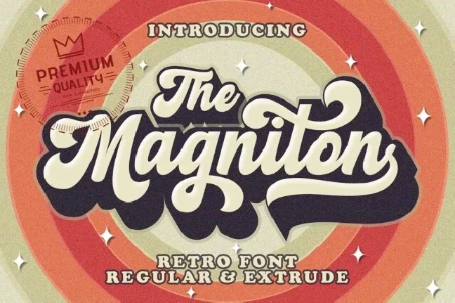 The Magniton font