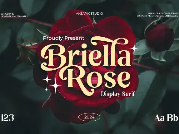 Briella Rose font