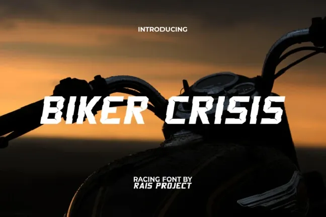 Biker Crisis font