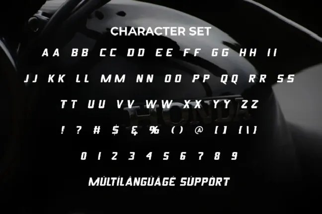 Biker Crisis font