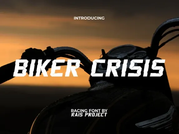 Biker Crisis font