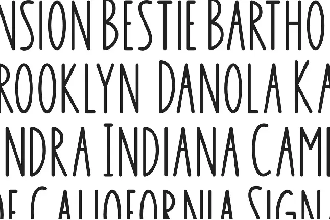 Simply Charming DEMO font