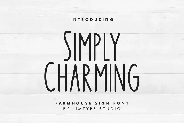 Simply Charming DEMO font