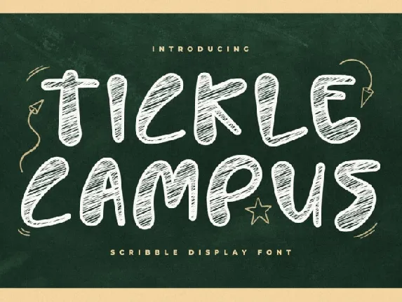 Tickle Campus font