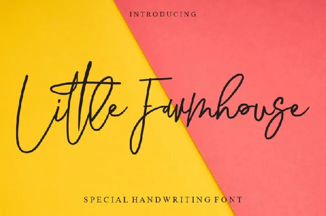 Little Farmhouse font