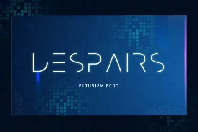 Despairs Display font