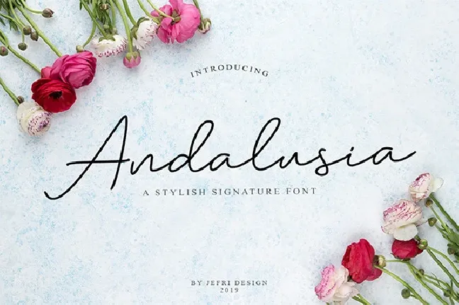 Andalusia Script font