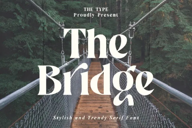 The Bridge font