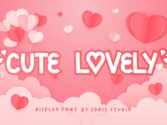 Cute Lovely Demo font