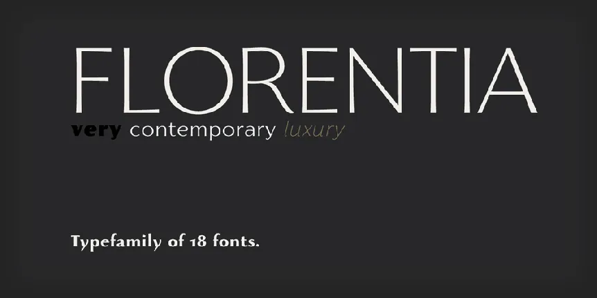 Florentia font