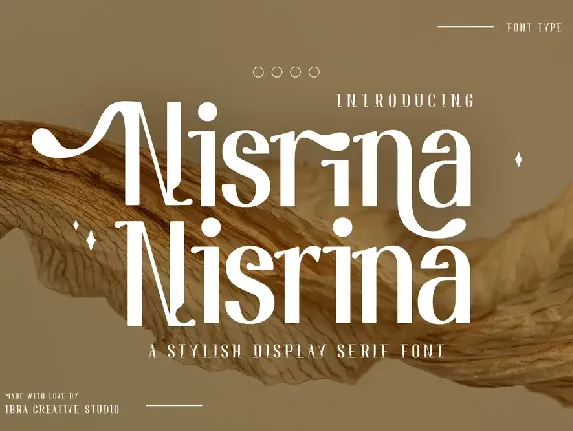 Nisrina Personal Use font