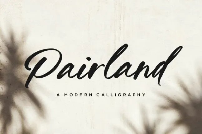 Pairland font