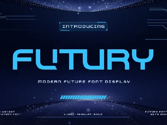 Futury font