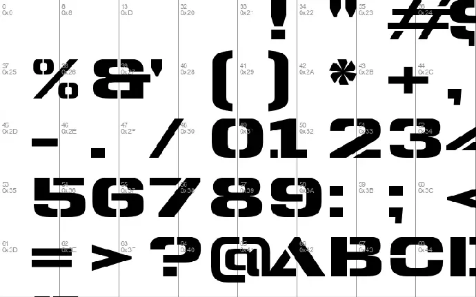 Shock Surgent font