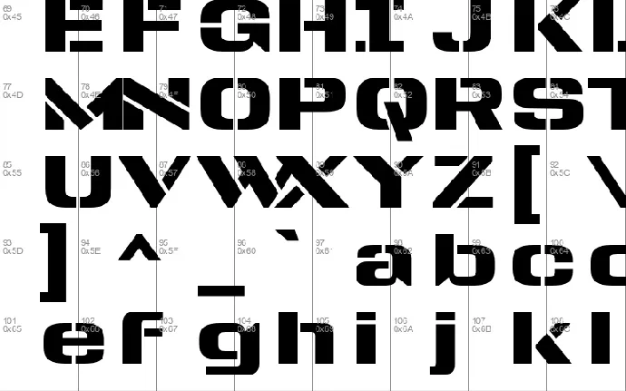 Shock Surgent font