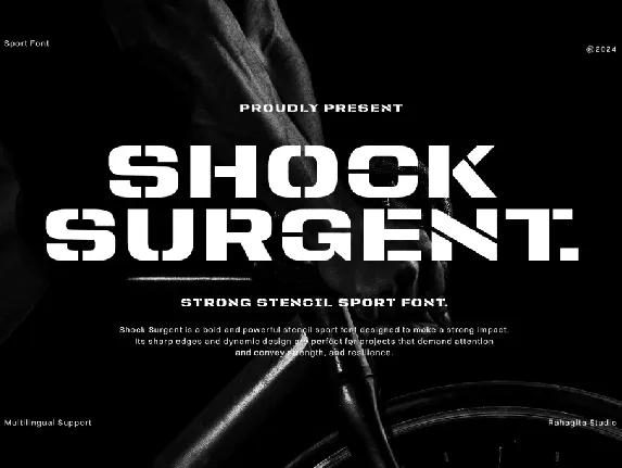 Shock Surgent font