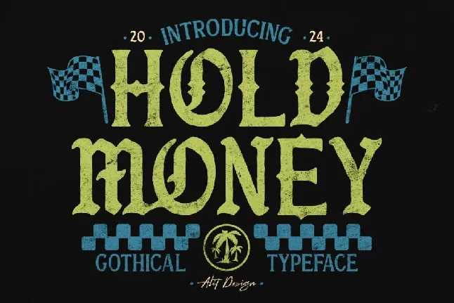 Hold Money font