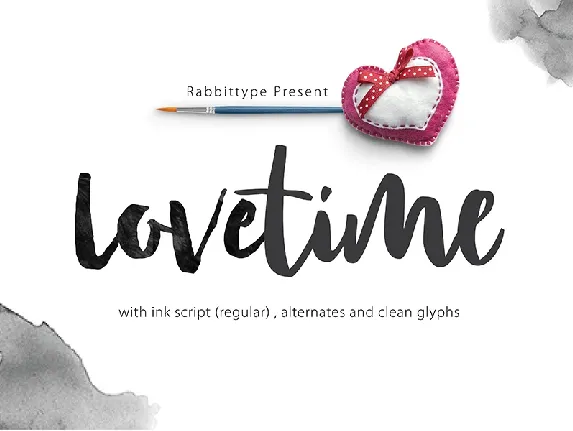 Lovetime Script font