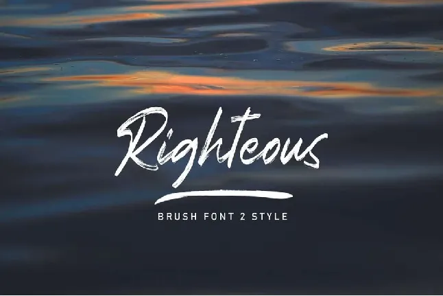 Righteous font