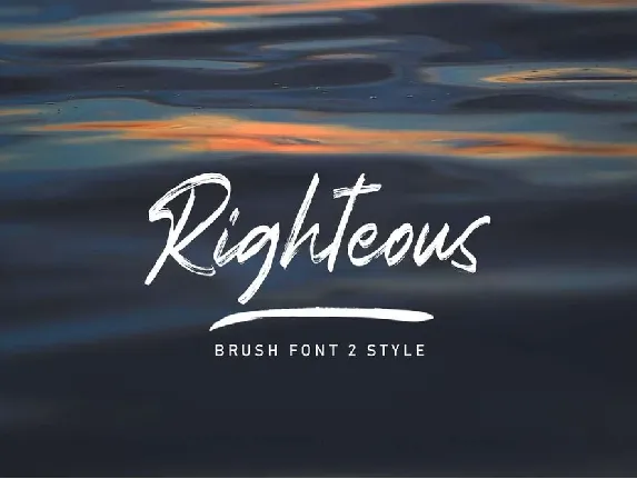 Righteous font