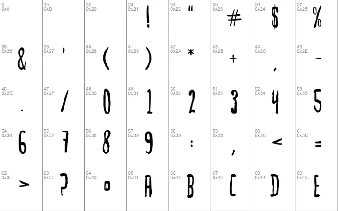 vtks embromation font